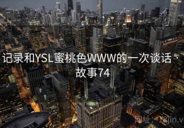 记录和YSL蜜桃色WWW的一次谈话 · 故事74